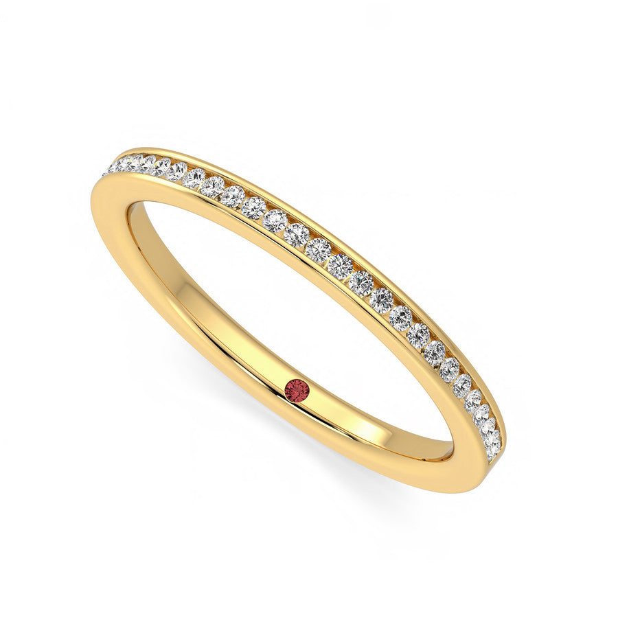 fedora gulguld / 0.15 carat